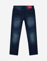 Jeans - Straight fit - donkerblauw