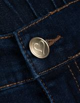 Džinsai - Plačios kojos - tamsiai melynas