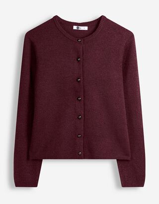 Cardigan - Strick - Dunkelrot