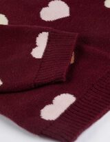 Pullover - dunkelrot