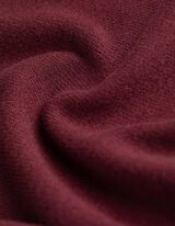 Pullover - Scollo a V - rosso scuro