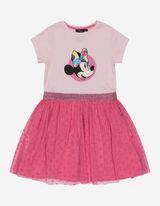 Jurk - Minnie Mouse - roze