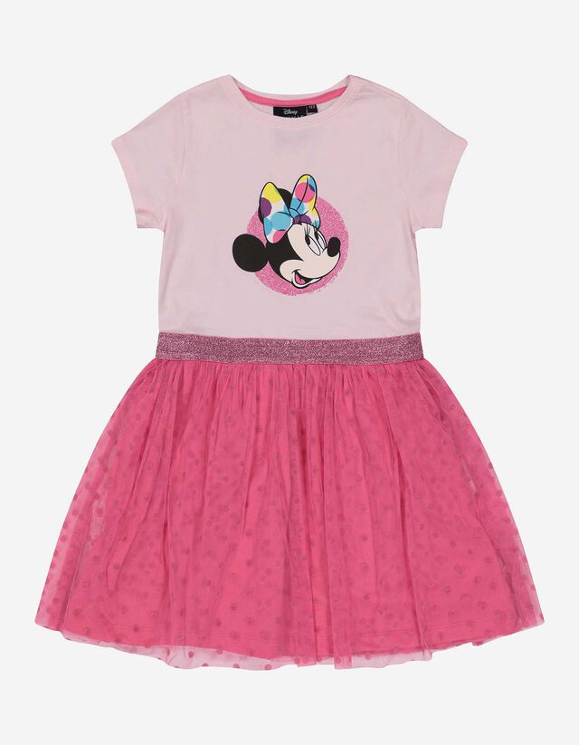 Jurk - Minnie Mouse - roze