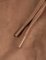 Pantaloni - Imitazione di camoscio - marrone