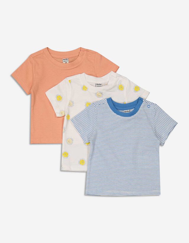 T-shirt - Confezione da 3 pezzi - bianco
