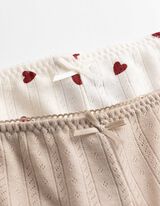 Pyjamashorts - Pointelle