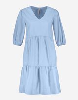 Abito - Scollo a V - celeste