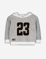 Felpa con cappuccio - Oversized Fit - grigio chiaro