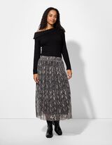 Gonna -  Pieghe - grigio chiaro