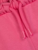 Jogginghose - Paillettenbesatz - pink