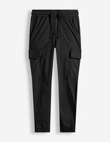 Cargo kelnės - Uždėtinės ki&scaron;enės - juodas