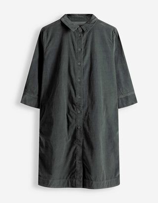 Kleid - Cord - gr&uuml;n