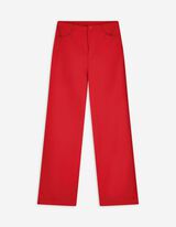 Pantaloni - Straight fit - rosso