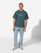 T-Shirt - R&uuml;ckenprint - dunkelblau