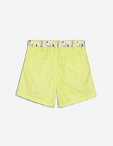 Pantaloncini - Regolabile in vita - verde chiaro