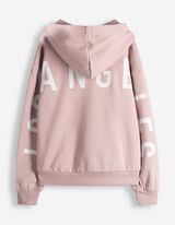 Hoodie - Print - rosa