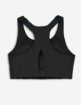 Sutien bralette - Material cu uscare rapidă - Negru