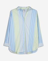 Camicia blusata - Oversized Fit - celeste