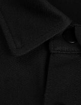 Cămașă - Buzunar pentru piept - Negru