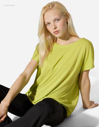 T-Shirt - Atmungsaktiv - hellgr&uuml;n