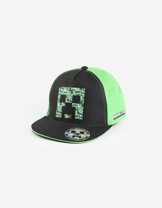 Baseball sapka - Minecraft - fekete