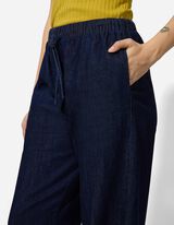 Džínsy - Straight Fit - tmavomodra