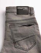 Short en jean - denim gris - Gris