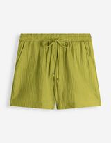 Shorts - Musselin - Gr&uuml;n