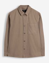 Hemdjacke - Baumwolle - Beige