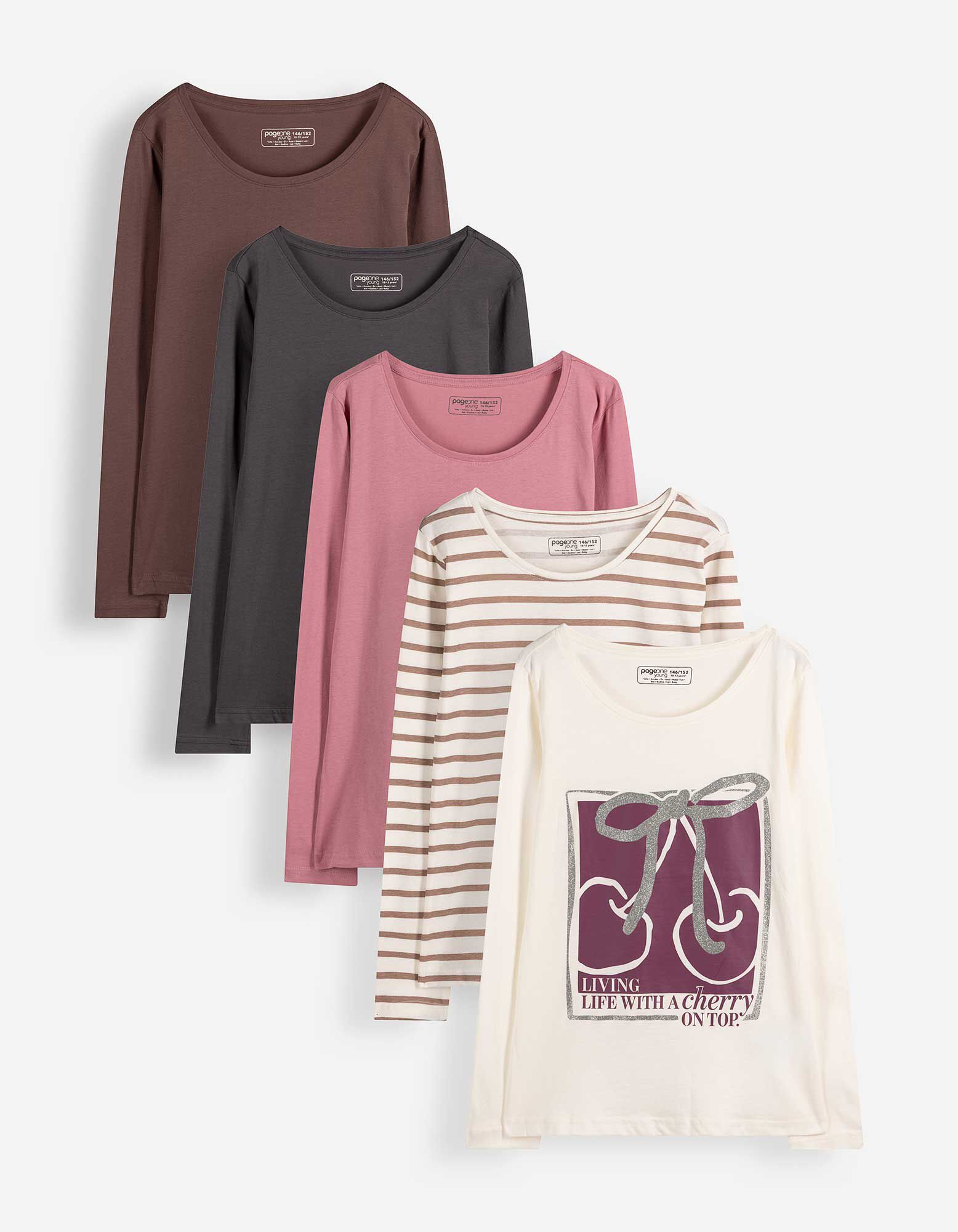 Langarmshirt