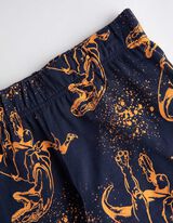 Pyjama Set aus Shirt und Shorts - Print