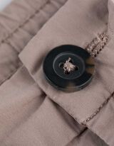 Nohavice - Elastick&yacute; p&aacute;s - bezova