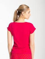 Maglia pigiama - Ricami - rosa fucsia