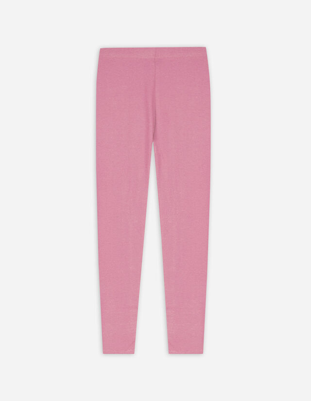 Leggings - Elastischer Bund - lila
