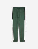 spodnie joggingowe - troczek na dole - zielony