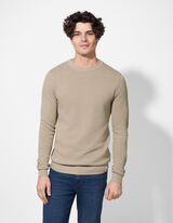 Pulóver - Pamut - bézs