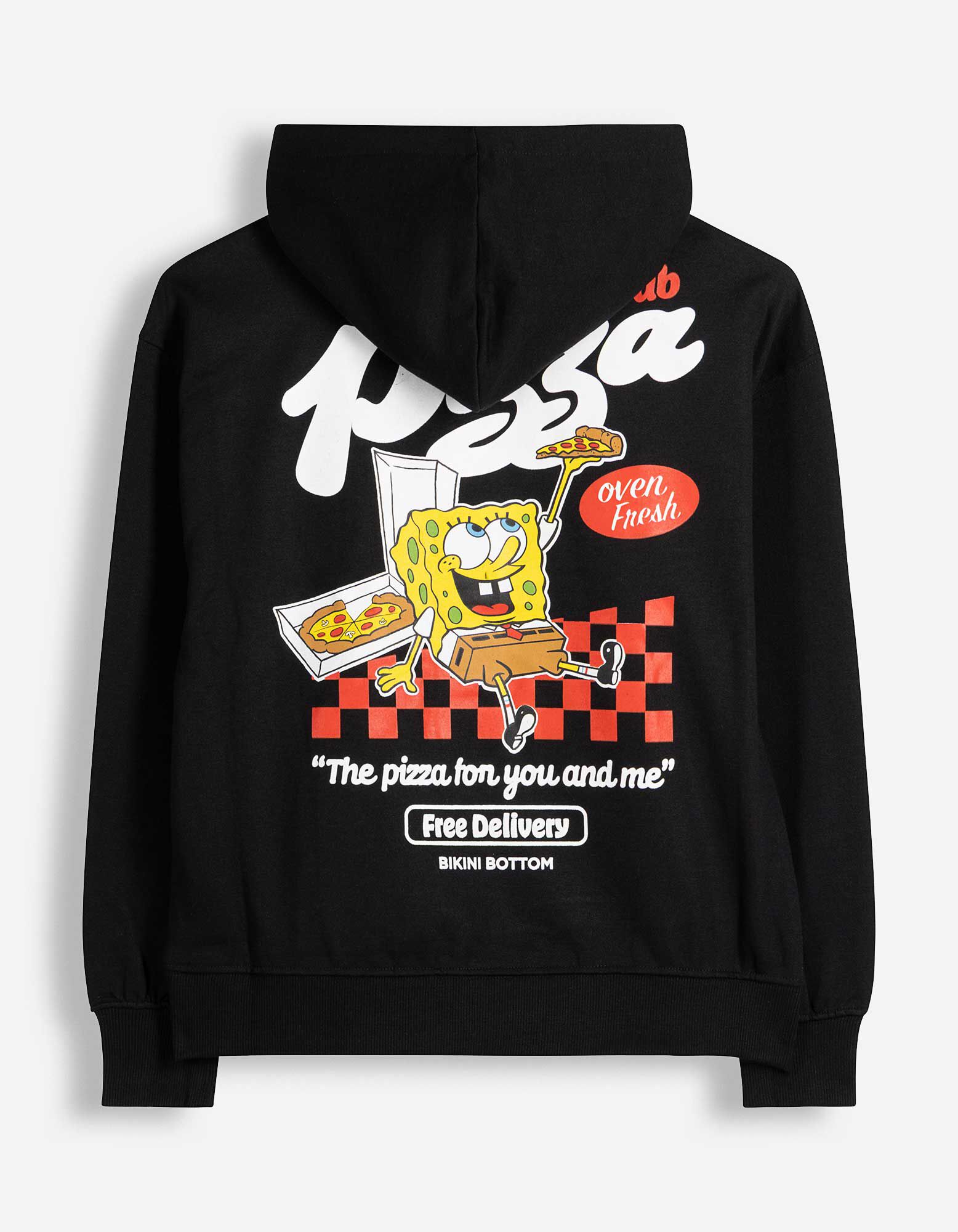 Hoodie - SpongeBob - Schwarz