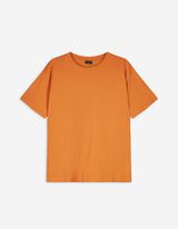 T-shirt - Impronta sul retro - marrone