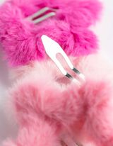 Forcina per capelli - Confezione da 3 pezzi - rosa fucsia