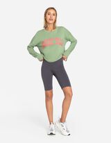 Radlerhose - Regular Waist - dunkelgrau