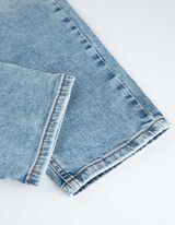 Džínsy - Účinky prania - svetlomodra