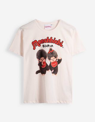 T-Shirt - Frontprint - Rosa