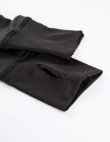 Kurtka sportowa - materiał oddychający - czarny