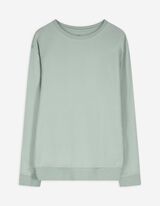 Sweatshirt - Relax Fit - hellgrün
