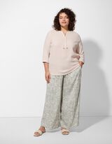 Bluse - Baumwolle - weiß