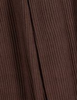 Set t-shirt en broek - Plissee - bruin