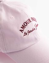 Basecap - Schriftzug - lila