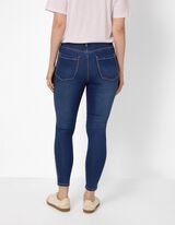 Dž&iacute;ny - Velmi přil&eacute;hav&yacute; střih Skinny Fit - Tmavě modr&aacute;