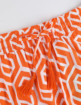 Palazzo pantalone - LENZING&trade; ECOVERO&trade; - narandzasta