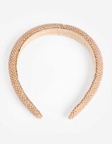 Haarschmuck - Zierperlen - hellbraun